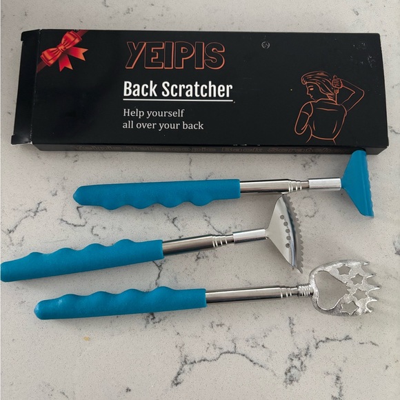 Yeipis Blue Back Scratcher Set - Picture 1 of 1